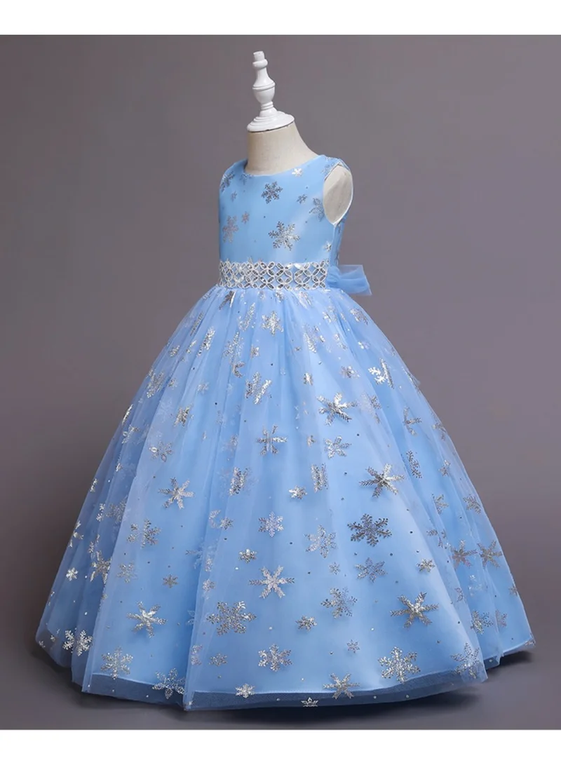 D'Daniela Snowflake Tulle Dress