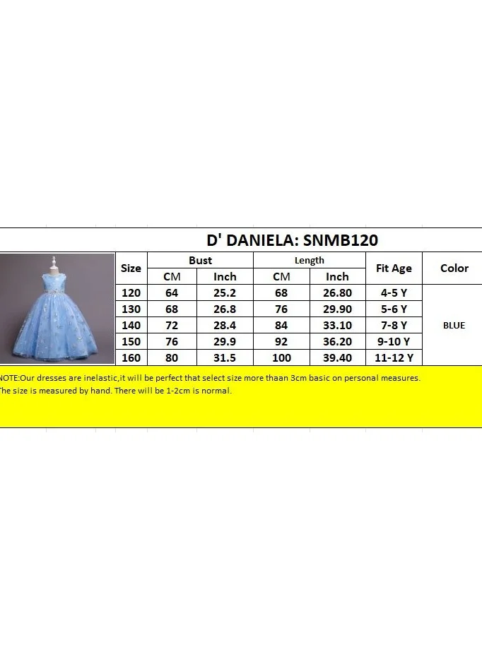 D'Daniela Snowflake Tulle Dress