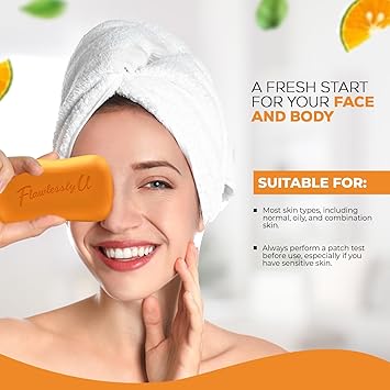 Flawlessly U Papaya Calamansi Face Body Beauty Soap - Image 4