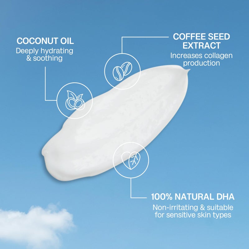 Bali Body بالي بودي تان تدريجي - لوشن جسم مرطب فائق 2 في 1 للنساء ذوات البشرة الجافة للغاية، تان ذاتي مرطب طبيعي، غير دهني وخالي من الخطوط، خالي من القسوة (200 مل/6.7 أونصة سائلة) - Image 4