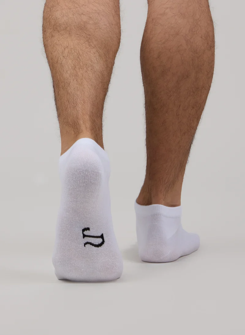 Just Nature White 3-Pack Ankle Length Socks for Men | Best Price UAE