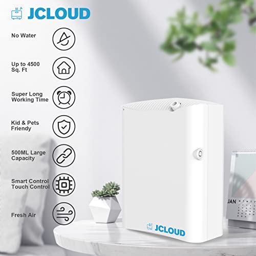 JCLOUD Smart Scent Air Machine Pro for Home, HVAC Scent Diffuser for Essential Oils 500ML with Cold Air Technology, Waterless Aromatherapy Diffuser Cover Up to 4500 Sq.Ft, White - Image 2