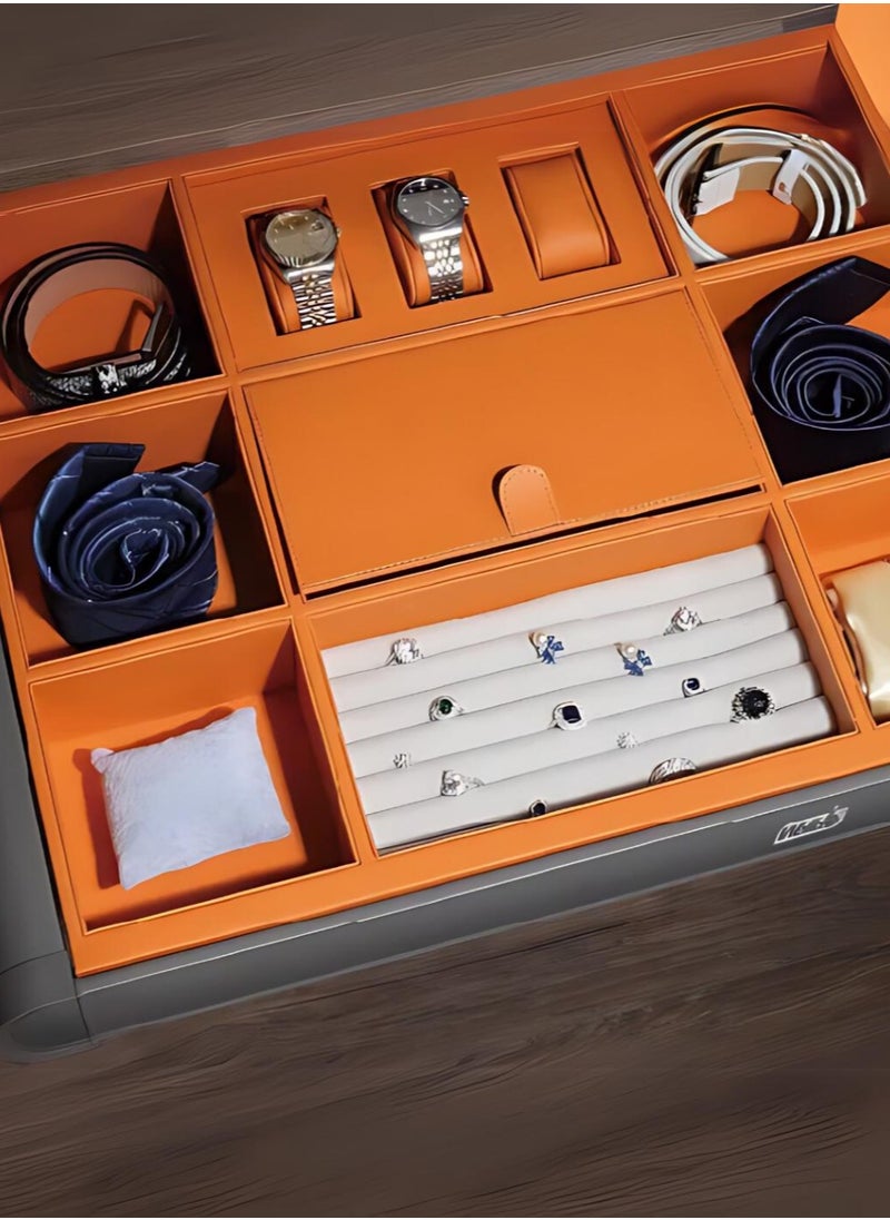 eurocliq Pull Out Jewelry Drawer Organizer for Necklaces Rings Acessories  - Image 3
