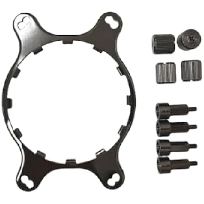 REPLACEMENT CPU MOUNTING BUCKLE HARDWARE KIT FOR AMD AM4/AM5 FASTENER SET ROUND WATER COOLING RADIATOR