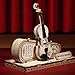 ROKR Wooden 3D Puzzles for Adults Violin Musical Instrument Model Kit 3D Puzzles to Build Desk DecorDIY HobbiesGifts for Family and Friends Violin - Image 2
