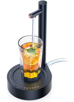 Water Dispenser for 5 Gallon Bottle Smart 7 Levels Water Dispenser Countertop for Universal Bottles Portable Desktop Water Pump for Home Outdoor USB Charging Automatic Water Jug Dispenser