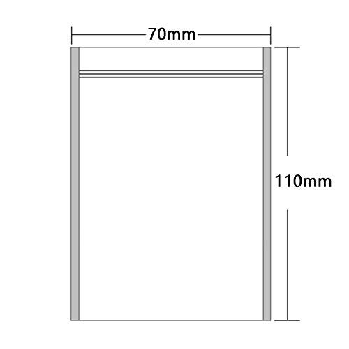 Ellbest 200pcs Antistatic Bag 2.75x4.33 inch Storage Resealable Bags for HDD and Other Electronic Devices Hard Drive - Image 2