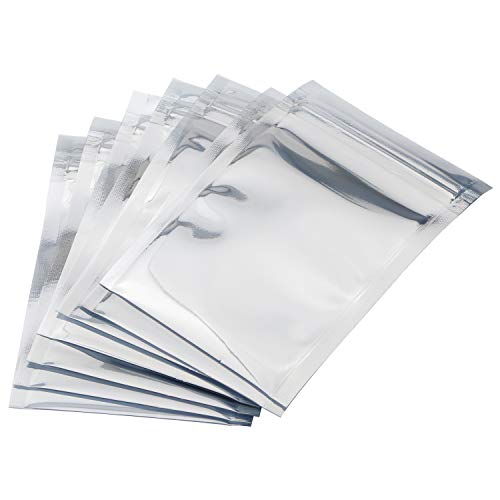Ellbest 200pcs Antistatic Bag 2.75x4.33 inch Storage Resealable Bags for HDD and Other Electronic Devices Hard Drive - Image 1