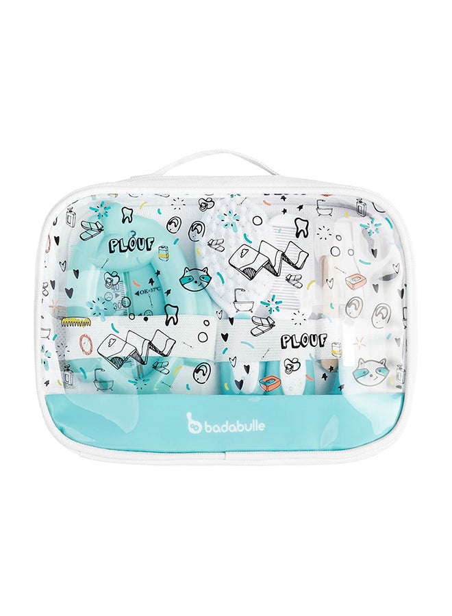 Badabulle Grooming Kit/Toiletry Bag, 7 Pieces - Image 3