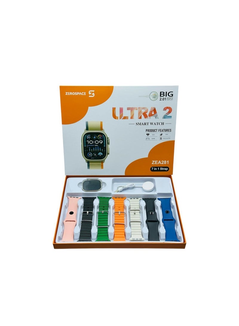 ZEROSPACE ZERO SPACE ZEA281 Smart Watch with 7 Band - Image 1