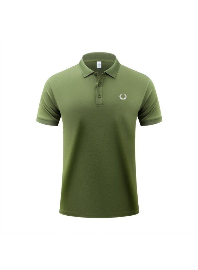 فريد بيري Fred Perry double-pointed Polo shirt | Men's Polo shirt with white striped collar and cuffs, classic modern style, creating timeless casual fashion. - Image 2