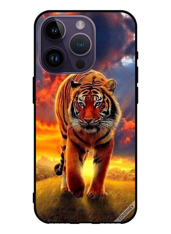 Covernex Protective Case Cover For Apple iPhone 14 Pro Cheetah Walking - Image 1