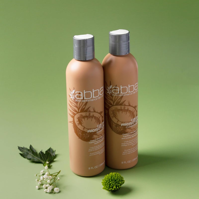 ABBA Color Protection Shampoo, Coconut Oil & Sage, 32 Fl Oz - Image 2