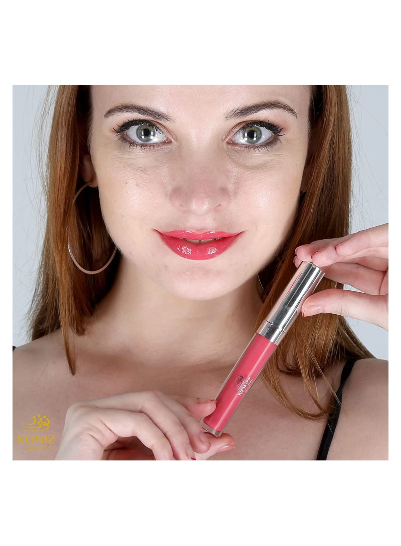NONIZ BEAUTY NONIZ Liquid Non-Sticky Lip Gloss Extra Shiny - Waterproof Lipgloss GR4 be bold - Image 2