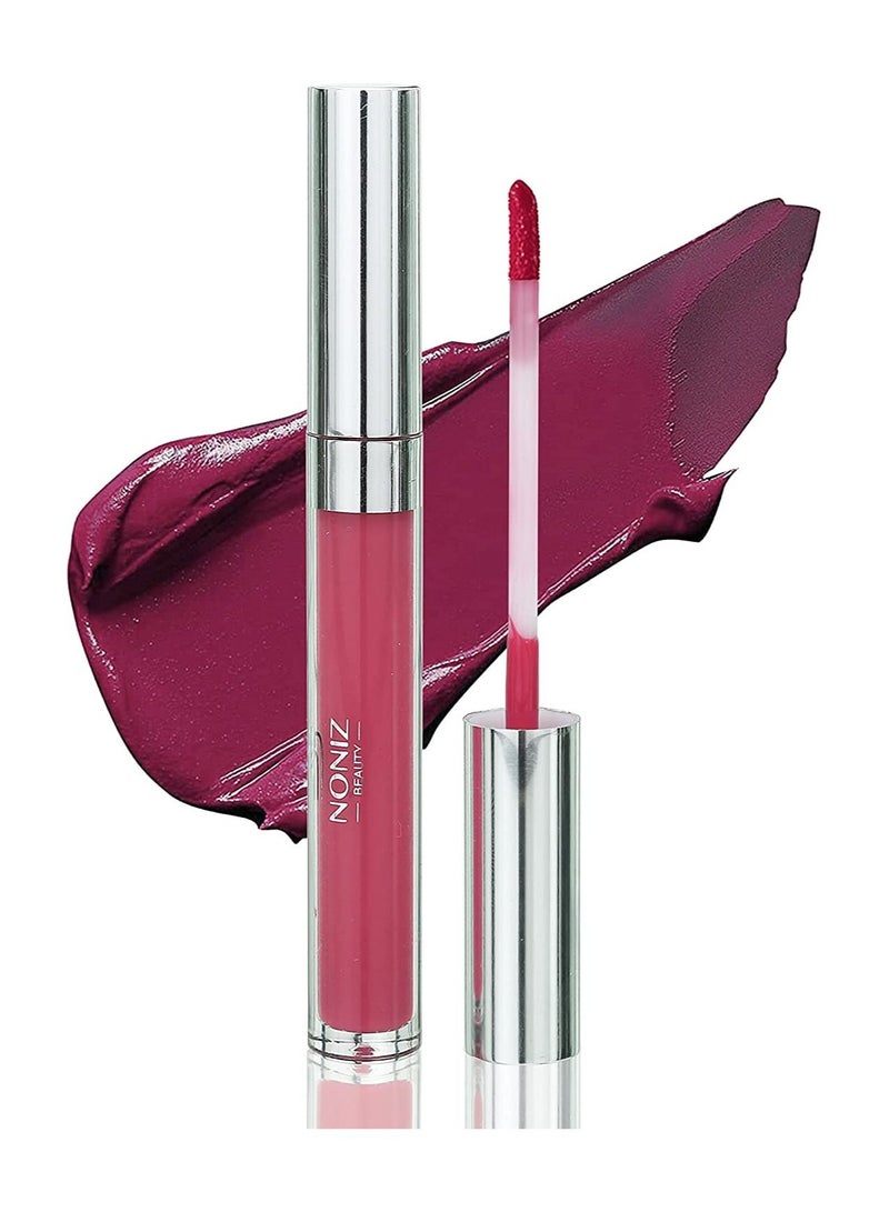 NONIZ BEAUTY NONIZ Liquid Non-Sticky Lip Gloss Extra Shiny - Waterproof Lipgloss GR4 be bold - Image 1