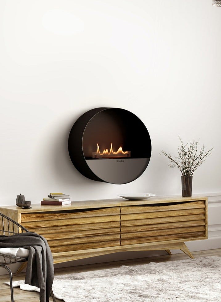 Planika Bubble Automatic ethanol fireplace, no chimney needed,  flame size control - Image 2