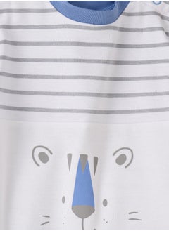 Elegant Kids Long Sleeve T-Shirt and Pyjama Set of Cotton for Boys, Soft and Comfortable Cotton Pajama Set for Kids, Perfect for Everyday Wear  - Image 4
