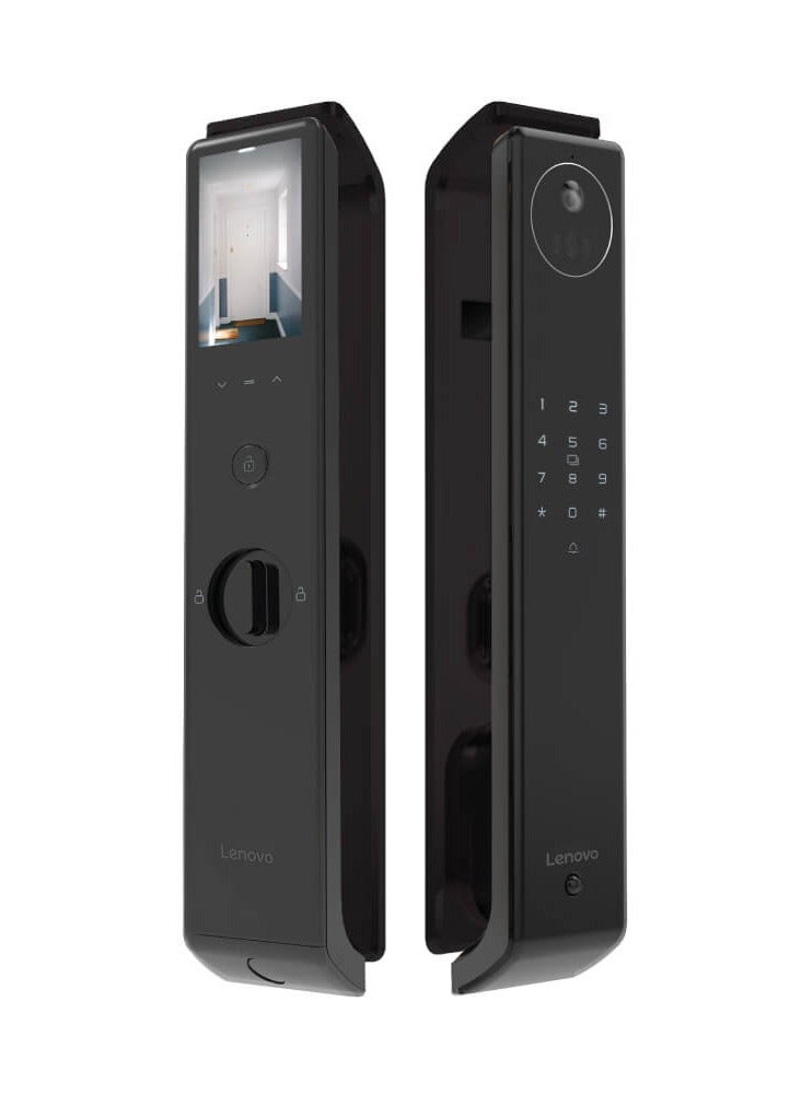 Lenovo X5F Smart Door Lock – 3D Face Recognition, Fingerprint, PIN, Card & App Unlock – IPS Display, WiFi/Bluetooth Security Lock - Image 1