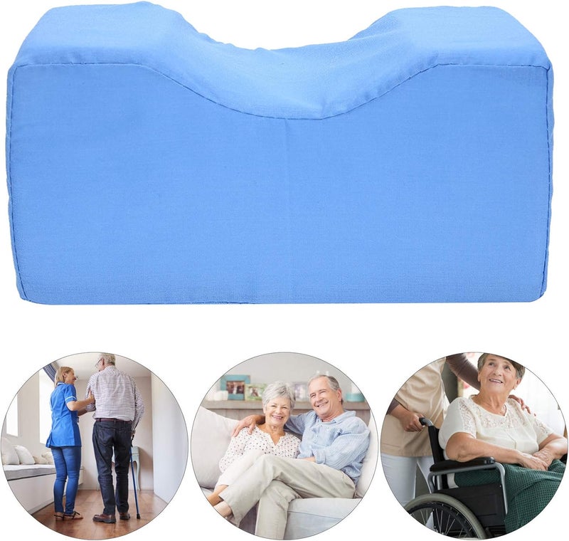 كلاراكو وسادة الكعب - وسادة حماية الكعب من قرح الفراش، وسادة رفع القدم واليد من الإسفنج الناعم، وسائد دعم لراحة الساق والركبة والكاحل وإصابات القدم - Image 3