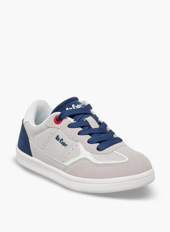 Lee Cooper Boys Lace-Up Ankle Sneakers