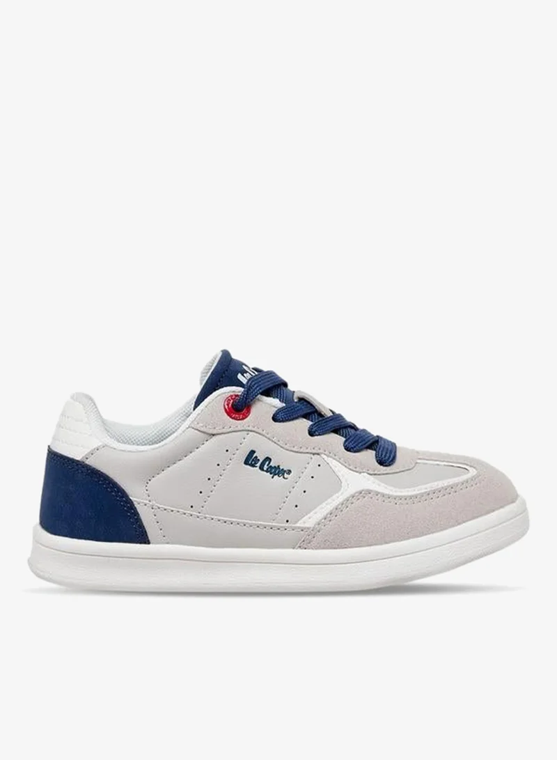 لي كوبر Boys Lace-Up Ankle School Sneakers