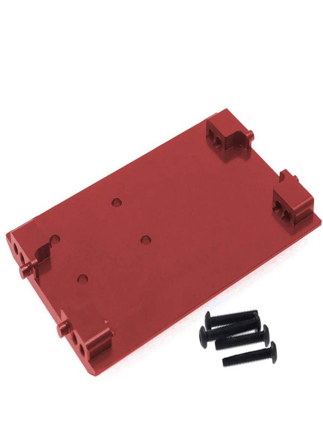 HobbyCrawler Alumium Skid Plate for Redcat Gen7 Upgrades Parts Redcat Everest 10 Redcat Gen 7 Pro/Sport Rc Hobby Model Car(red) - Image 5