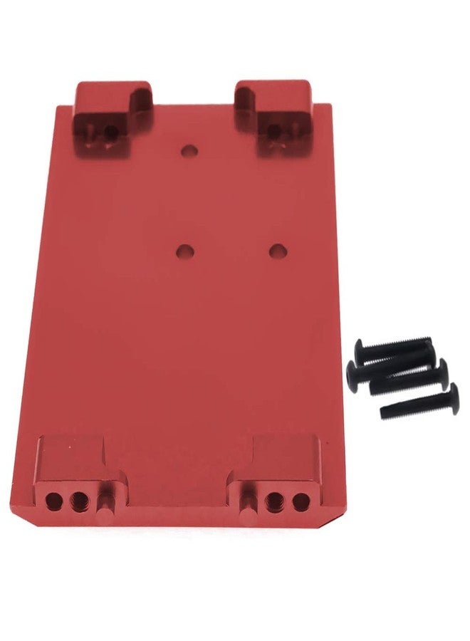 HobbyCrawler Alumium Skid Plate for Redcat Gen7 Upgrades Parts Redcat Everest 10 Redcat Gen 7 Pro/Sport Rc Hobby Model Car(red) - Image 4