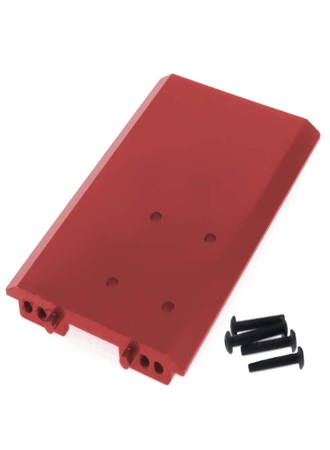 HobbyCrawler Alumium Skid Plate for Redcat Gen7 Upgrades Parts Redcat Everest 10 Redcat Gen 7 Pro/Sport Rc Hobby Model Car(red) - Image 3