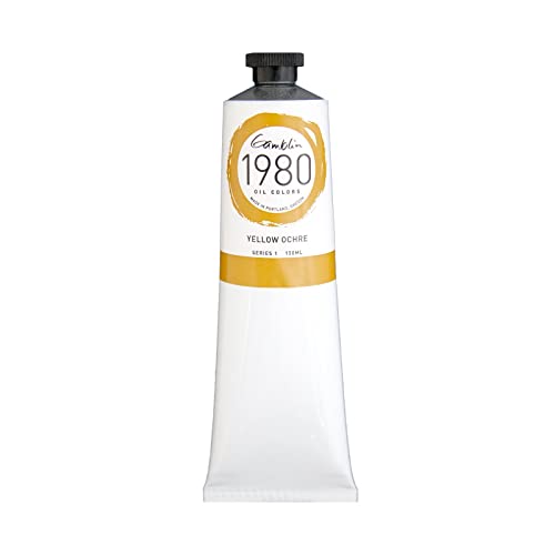 Gamblin 1980 Oil Yellow Ochre 150Ml - Image 4