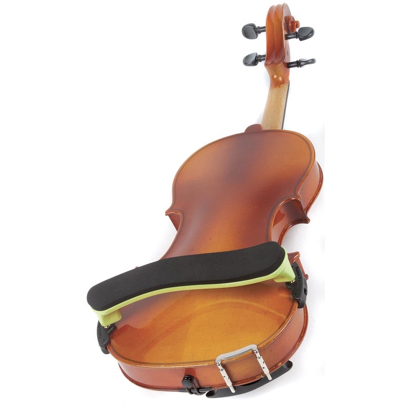 Everest ES4G ES Series 4/4 Violin Adjustable Shoulder Rest - Neon Green - Image 2