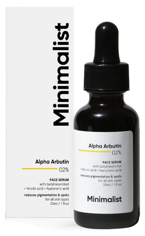 2% Alpha Arbutin Serum for Pigmentation And Dark Spots Removal | Anti-pigmentation Face Serum with Hyaluronic Acid to Remove Blemishes, Acne Marks And Tanning