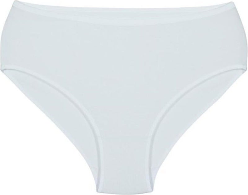 Jel Lingerie Gel Lingerie Gel 12 Pcs White Color Bamboo Panties 