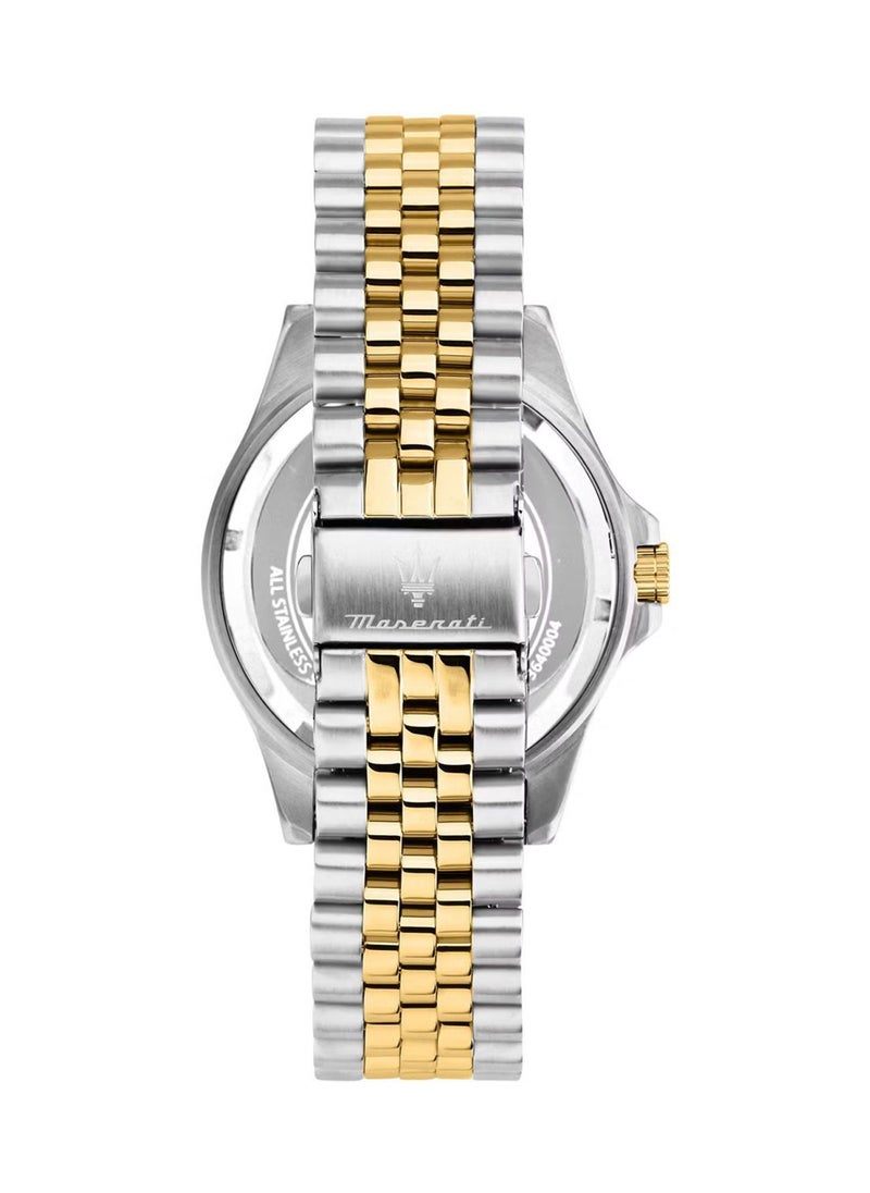 Maserati - Men's Sport Sfida Analog Quartz Black Dial Stainless Steel Watch R8853140009 - 44mm - Image 1