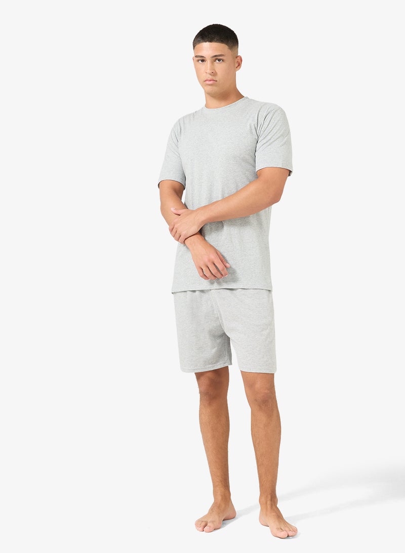 سفنتي فايف طقم بيجامة تي شيرت وشورت - Image 5