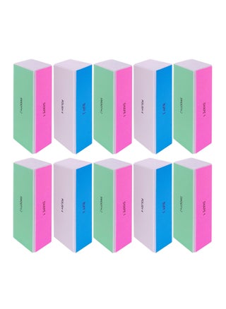 4 Way Nail Buffer Block, Nail Shine Buffers Blocks Files, for Natural and Acrylic Nails Smoother Buffing Block, Polisher Fingernail File Buffer 120/240/600/3000 Grit for Buffing Shinning(10 Pcs) - pzsku/ZA7A837A15918BA4E062AZ/45/_/1695812463/d3fe8320-9fef-40ec-86c8-04133a9a8b75