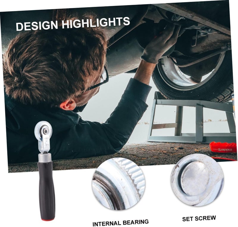 VOSAREA Auto Tire Compaction Roller Durable Repair Tool Lightweight Handle for Tire Patch Adhesion for All Vehicle - Image 3