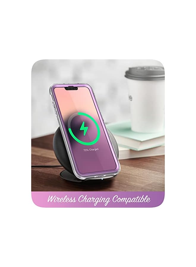 I-blason Cosmo Series Designed for iPhone 14 Case 6.1 inch (2022)/iPhone 13 Case 6.1 inch (2021), Slim Full-Body Stylish Protective Case with Built-in Screen Protector - Image 5