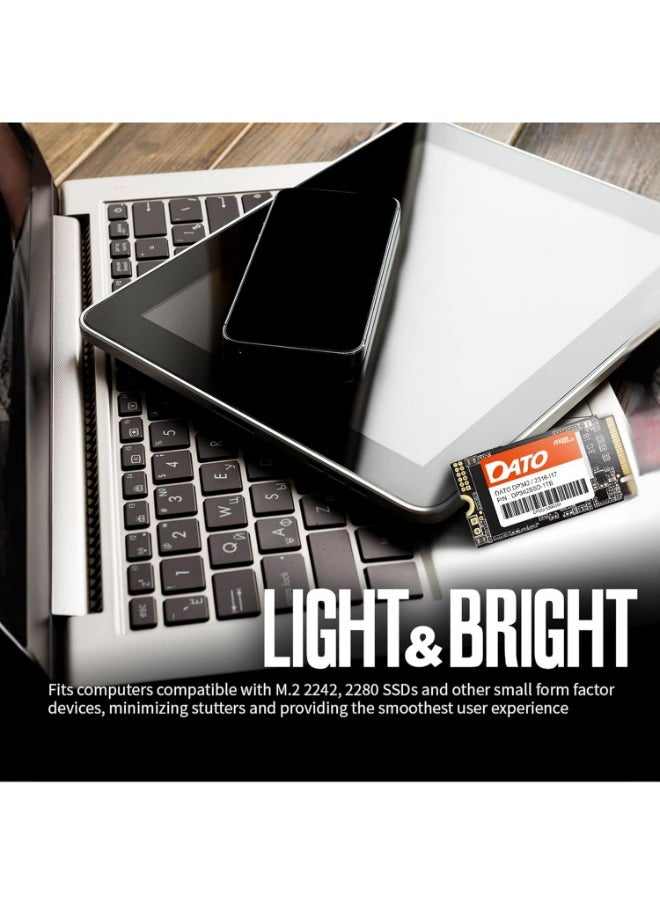 DATO - SSD-DATO 1TB, PCIe Gen3x4 - Internal Solid State Drive, Up to 2500/1800 MB/s, DP342 - Image 1