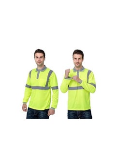 Safety Long Sleeve T-Shirt Reflective Bright Construction Workwear for Men. - pzsku/ZA7A8666A86A697EC3B33Z/45/_/1691493485/565f713e-3203-4556-82a4-4c1164952774