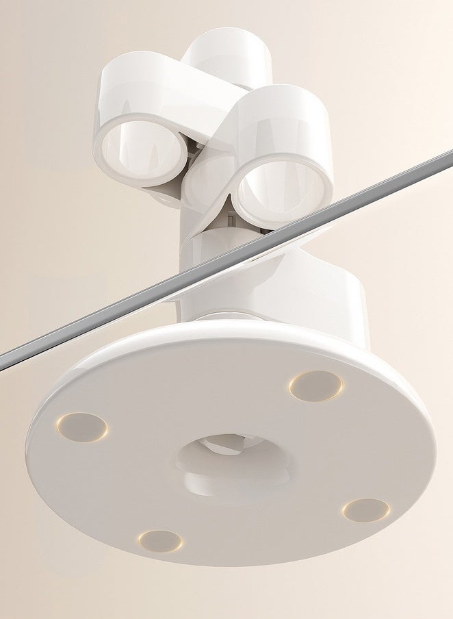 360° Rotating Countertop Toothbrush Holders 4 Tier Bathroom Toothbrush Organizer with Tree Design, Multifunctional Makeup Brush Holder Organizer - Image 4