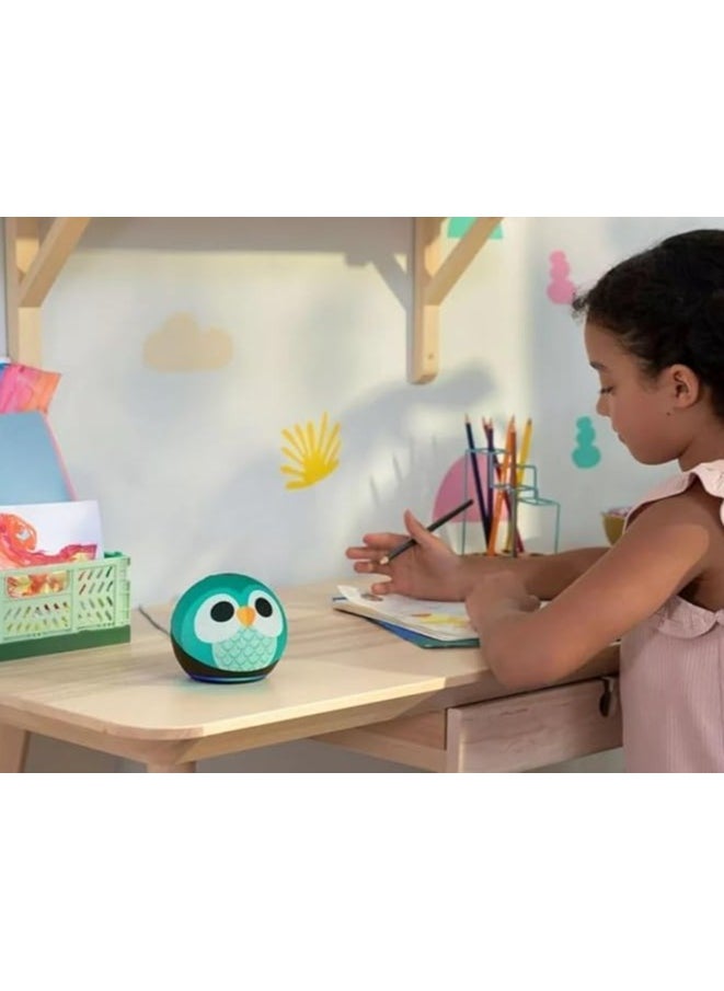 Amazon Aware Smart Home Systems  Dot Kids owl shape fifth generation latest version  - Image 5