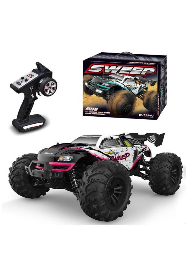 Super Chiyu Brushless Remote Control Car 1 To 16 Electric Four-wheel Drive High-speed Car Competitive Big Foot Off-road Vehicle Remote Control Car Model-Color:16102PRO Orange-Dual Battery-Proportion:1:16 - Image 2