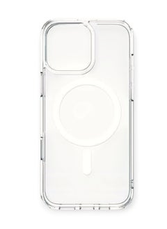 Magnetic Magnetic mobile phone case (iPhone 16 Pro), compatible with MagSafe, thin transparent mobile phone cover, shockproof, made of thermoplastic polyurethane  - Image 1