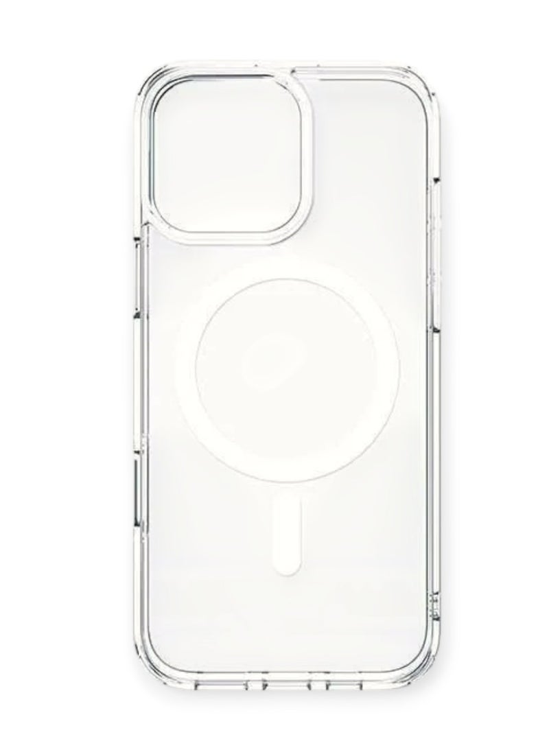 Magnetic - Magnetic mobile phone case (iPhone 16 Pro), compatible with MagSafe, thin transparent mobile phone cover, shockproof, made of thermoplastic polyurethane - Image 1