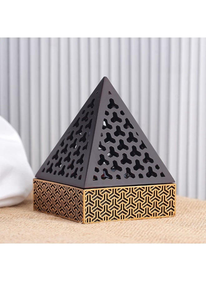 Radin Incense Bakhoor Burner With Magnetic Cover Resin Charcoal Oud Incense Burner For Home, Office, Studio Room, Study Room Mosque Yoga And Spa  Perfect Gift For Any Occasion - Image 2