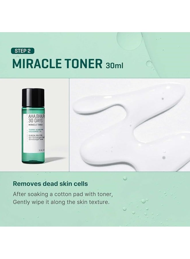 Generic AHA.BHA.PHA 30 DAYS MIRACLE STARTER Clear 30g 30ml10ml 20grams  - Image 3
