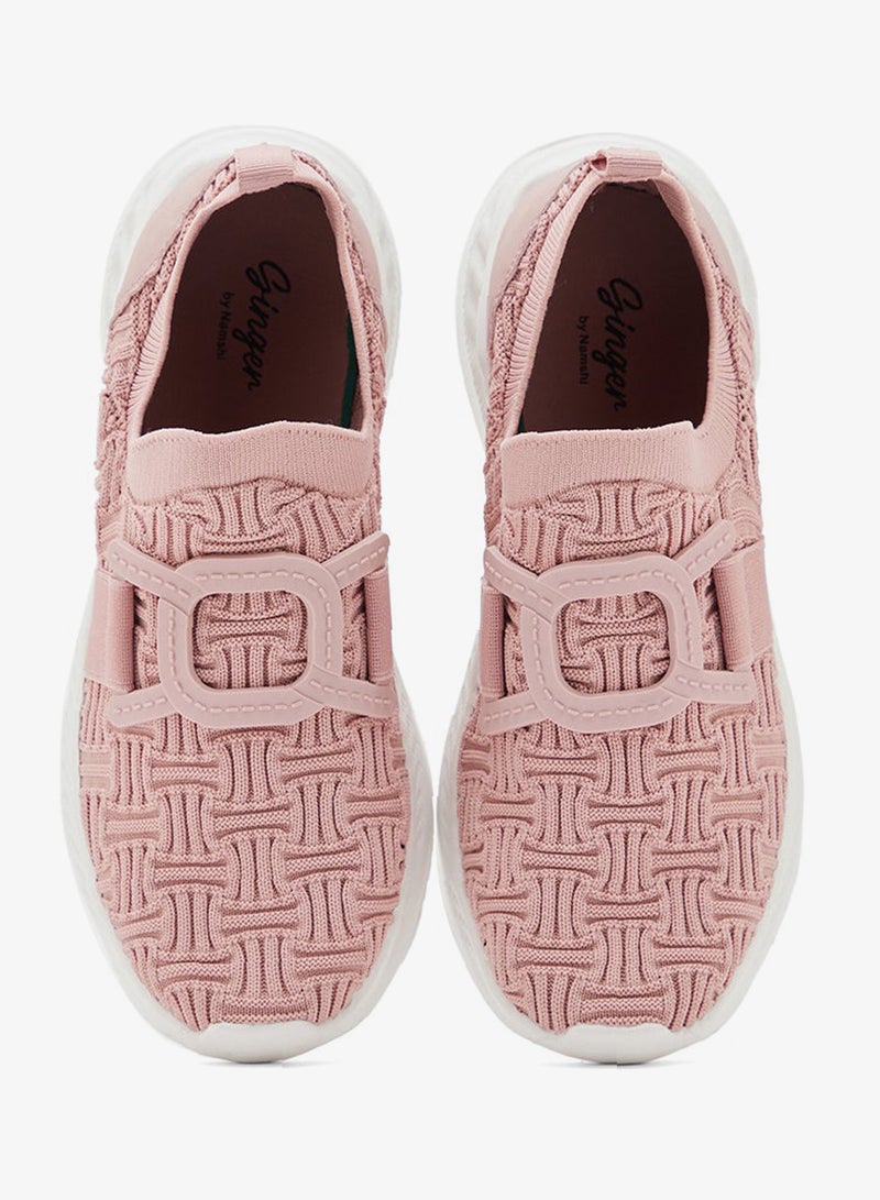 Ginger Knitted  Comfort Slip On Shoe - Image 4