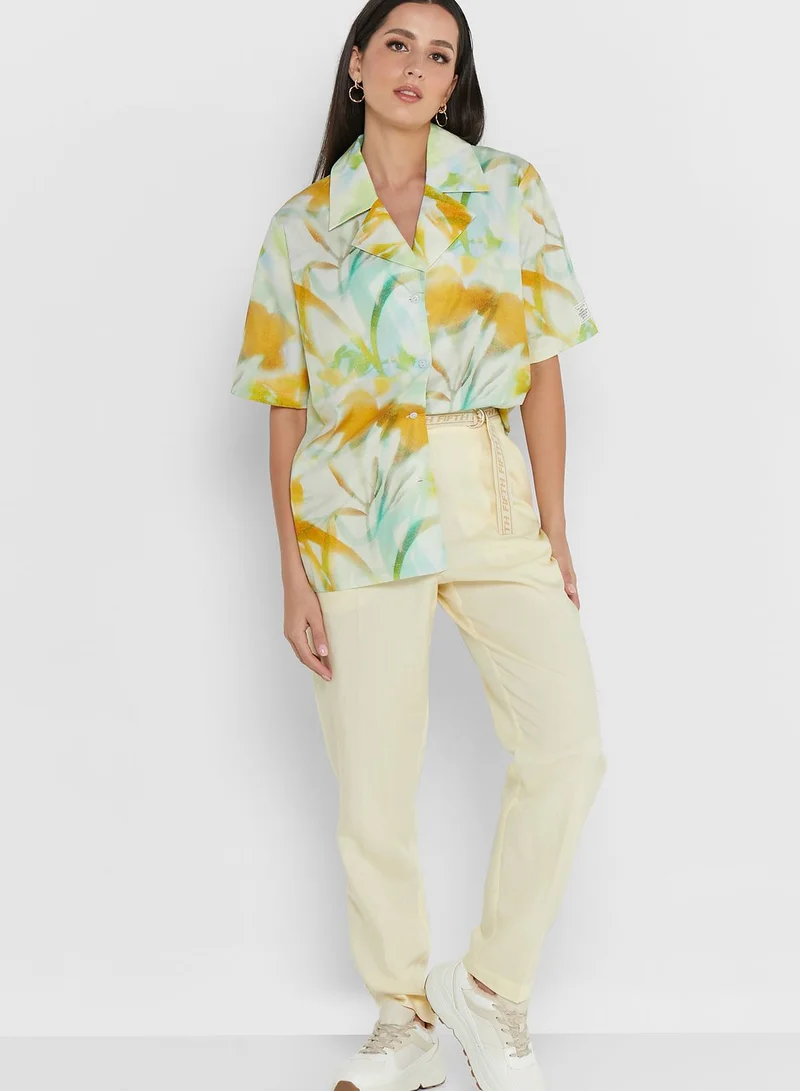 The Fifth Printed Button Down Shirt