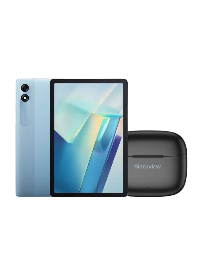 Blackview Tab 9 WiFi 24 (8+16)GB RAM 256GB Frost Blue International Version & Blackview Airbuds 4 True Wireless Earphone Bluetooth 5.3 Stereo Bass Headphone In Ear With Microphones Calling Siri Obsidian Black UAE VersionBundle - Image 1