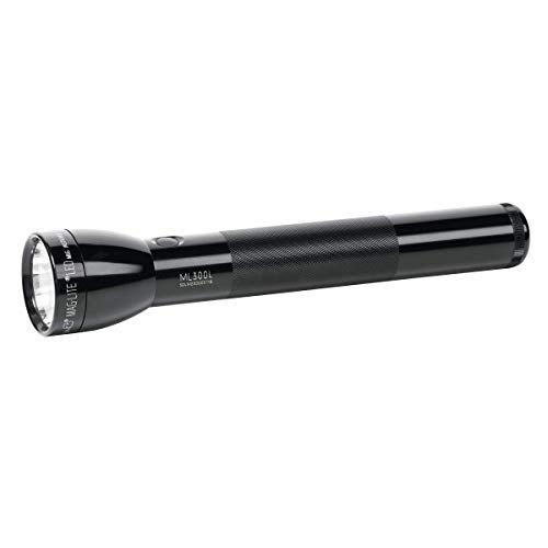 Maglite ML300L-S3016 ML300L LED 3-Cell D Flashlight, Black - Image 1
